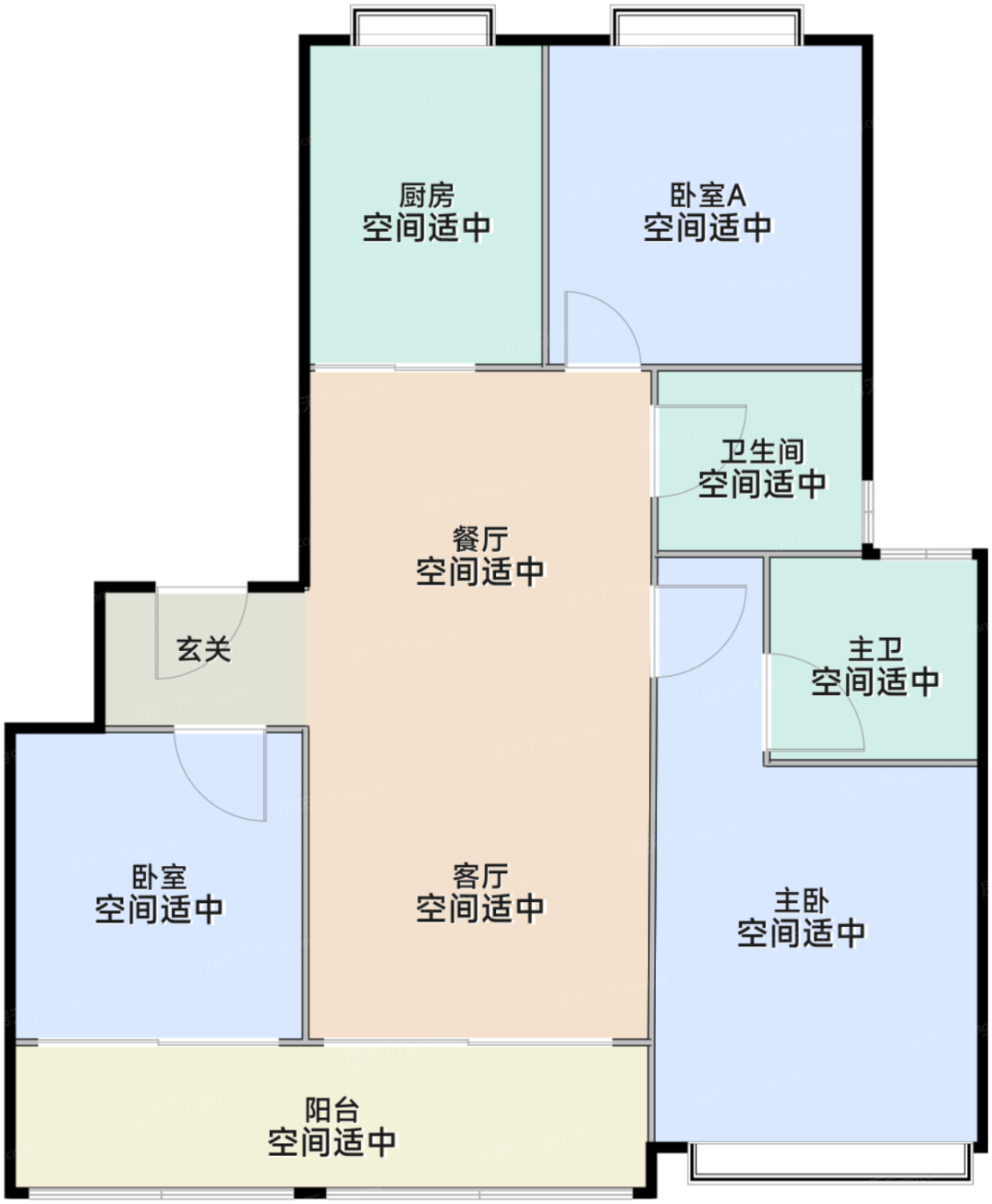 114户型