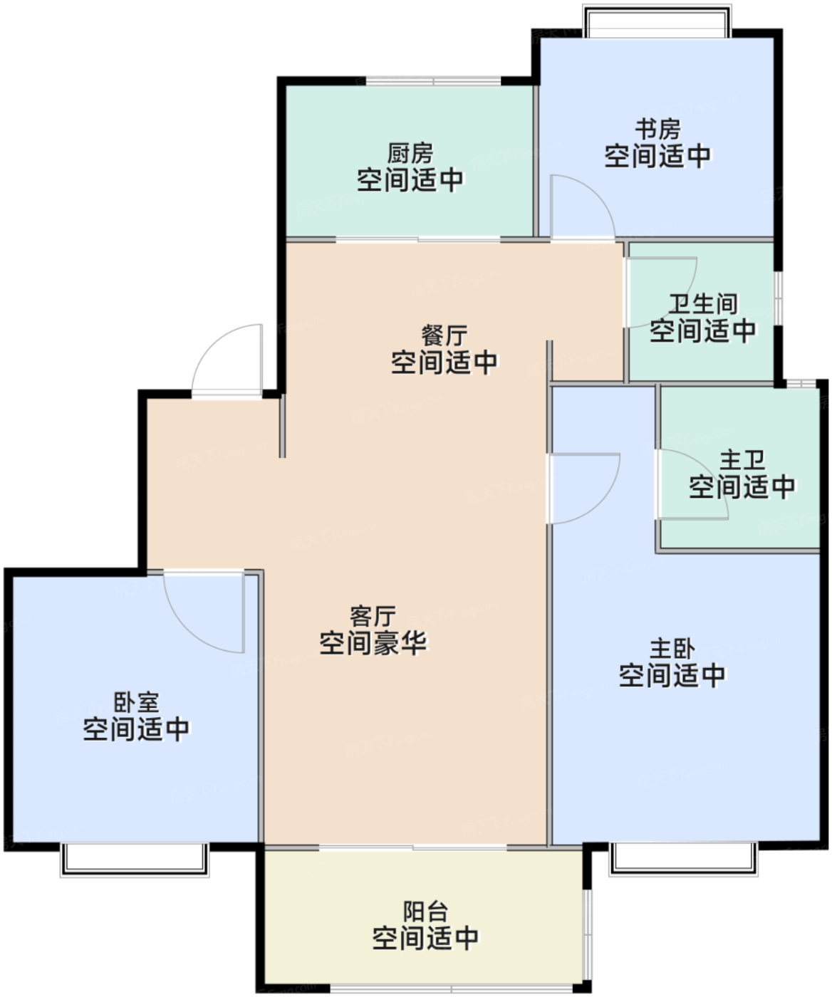 悦奢C4户型