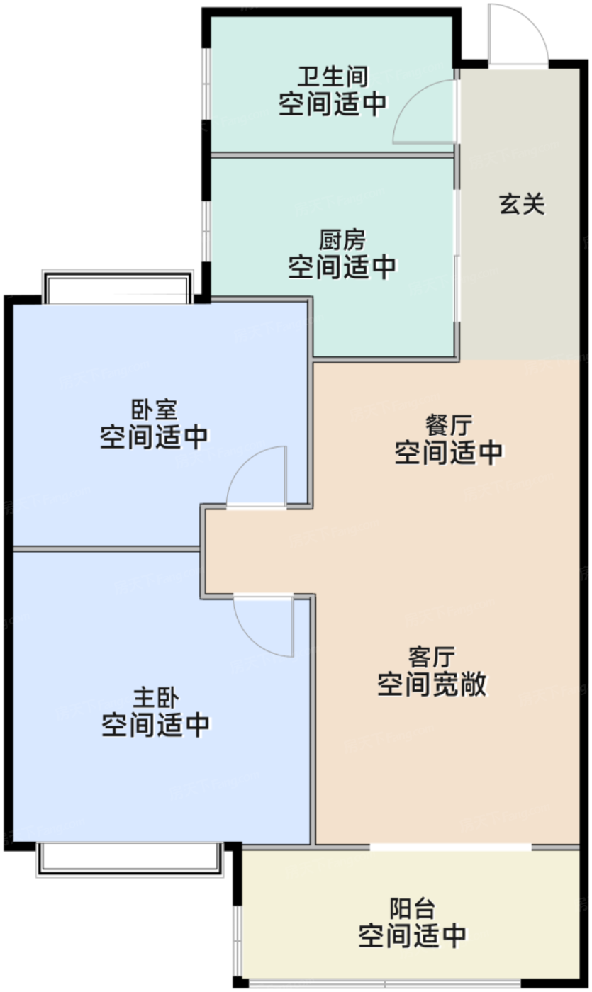 鸢尾户型
