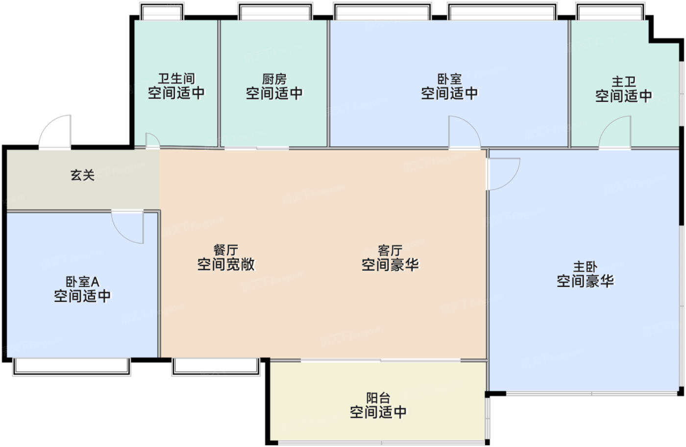 125平户型