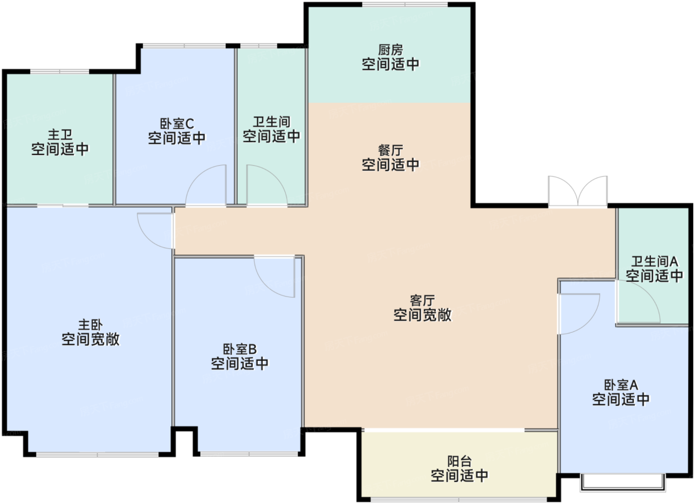 星海183平米