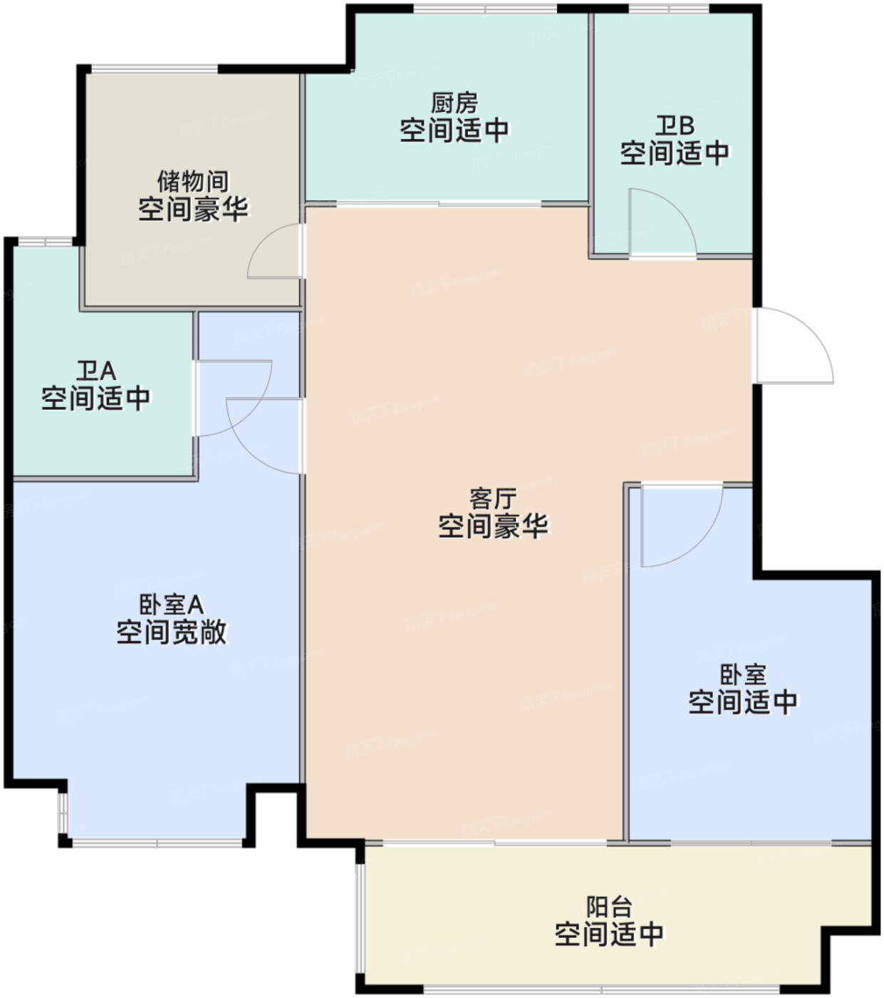 D户型洋房