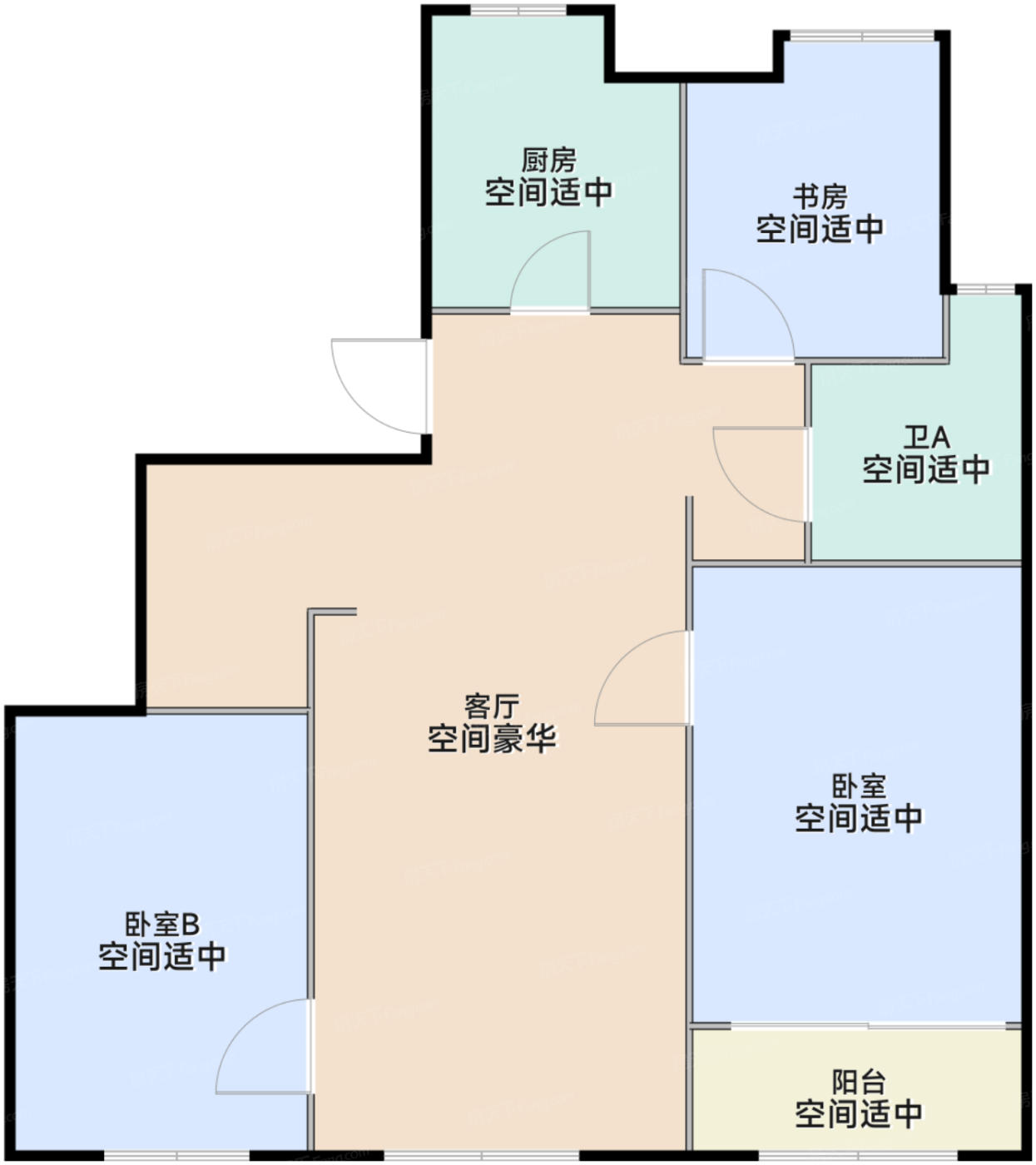 B户型洋房