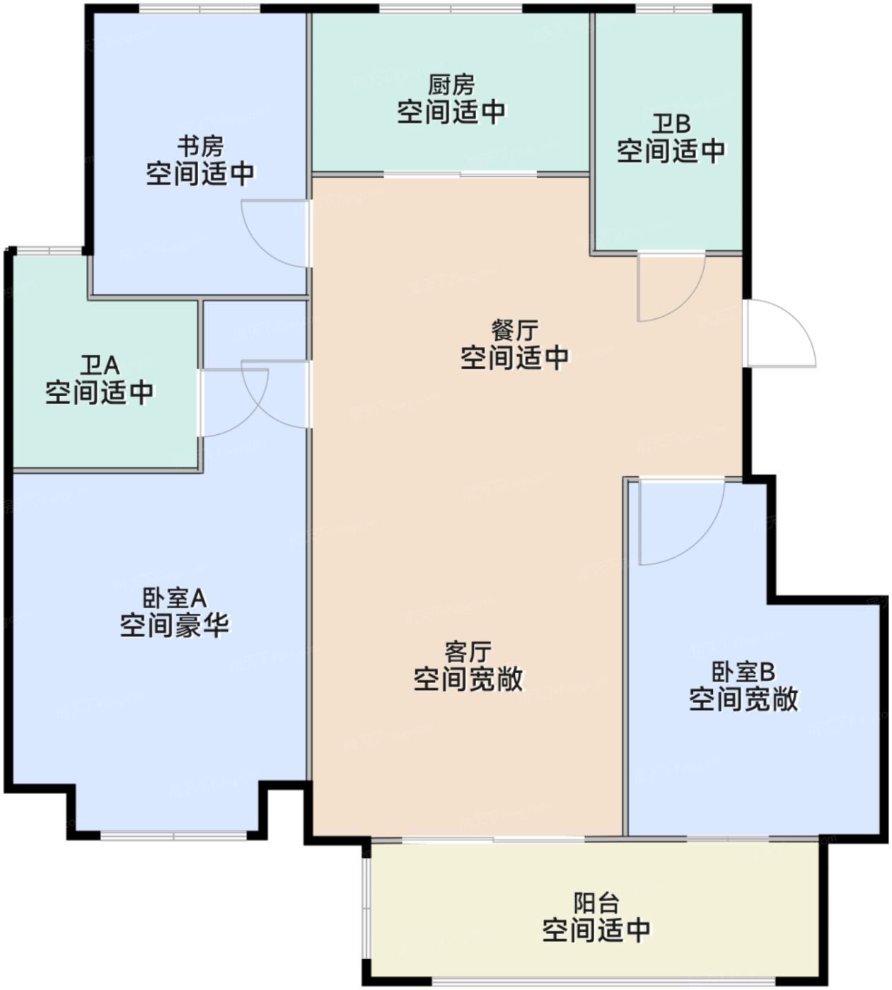 C户型洋房