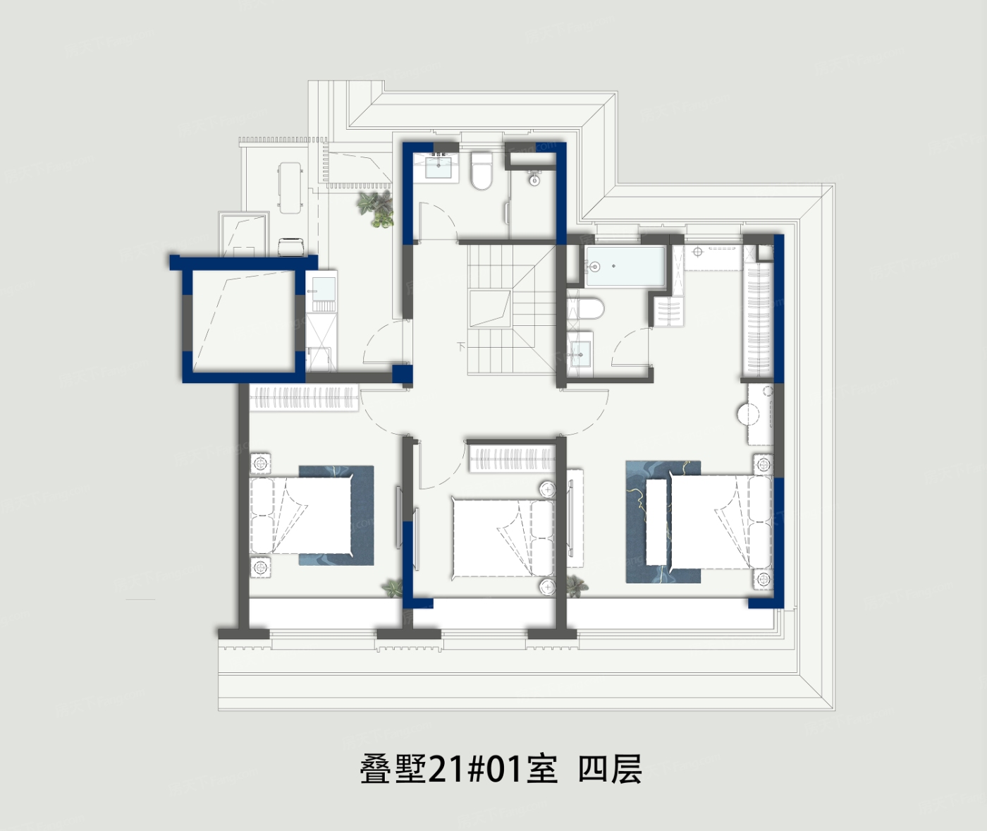 21#01室上叠