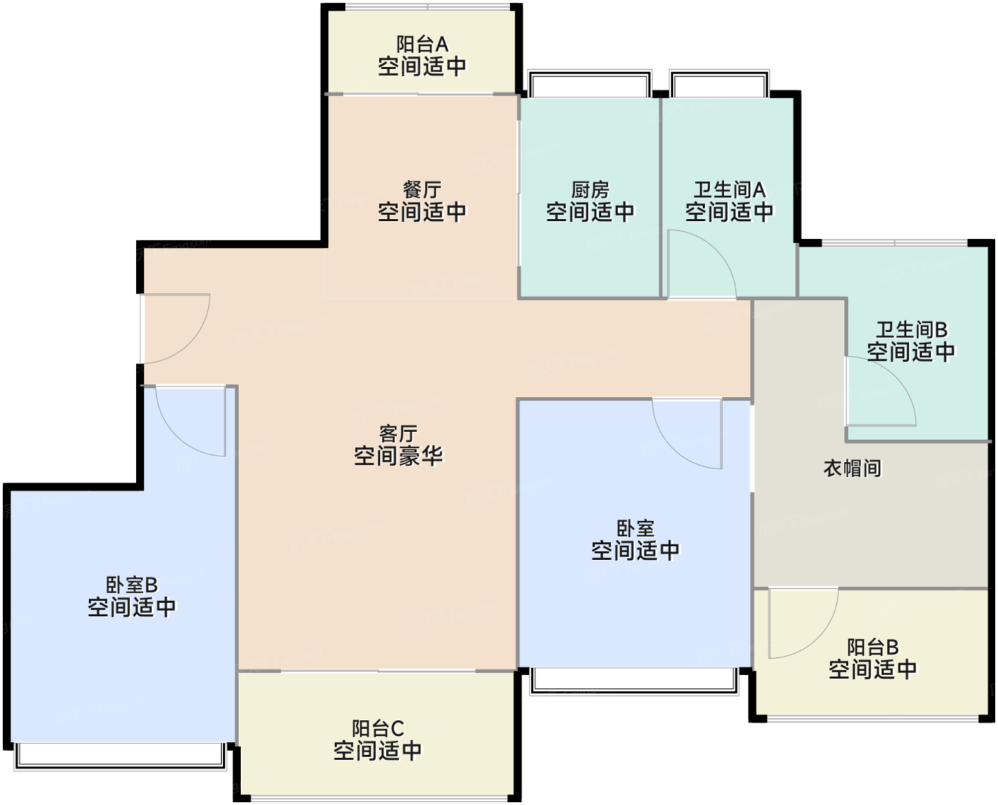 89平米