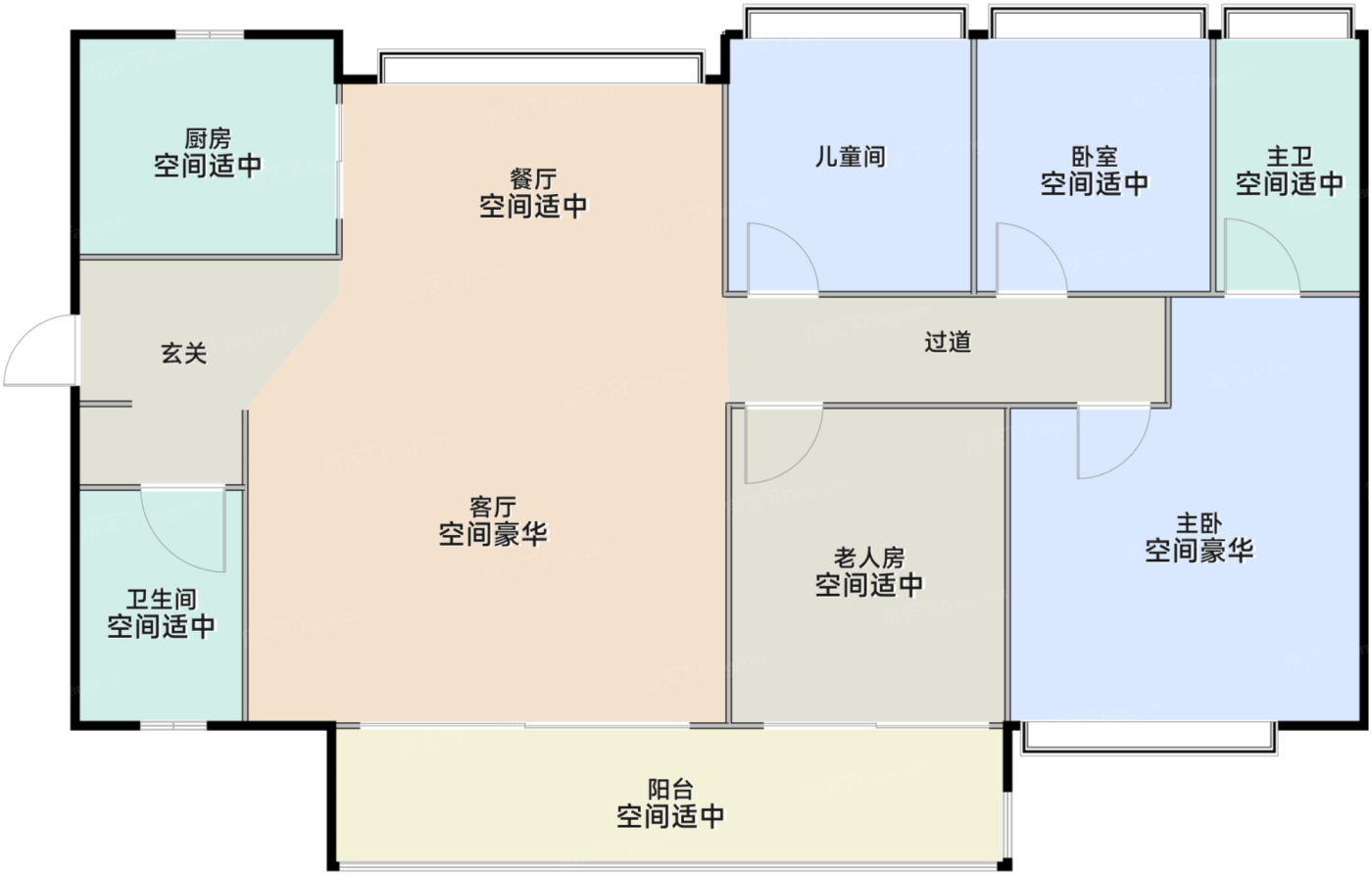 143㎡B户型