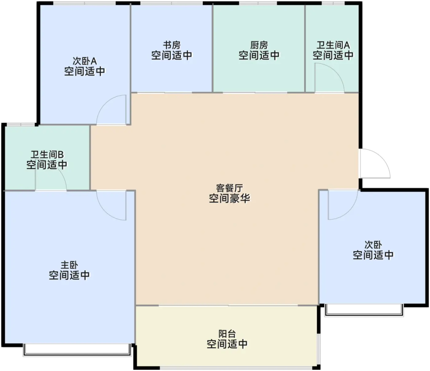 128平户型