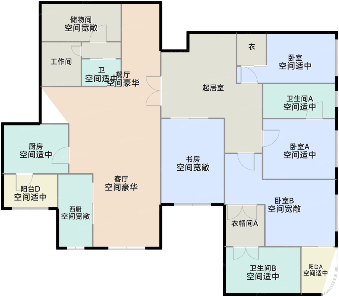 T1#U3-高区户型