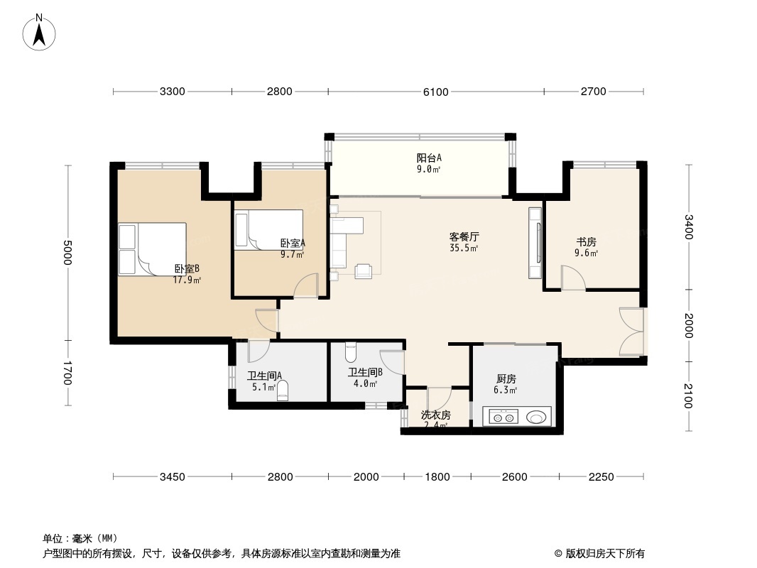 C户型-99㎡